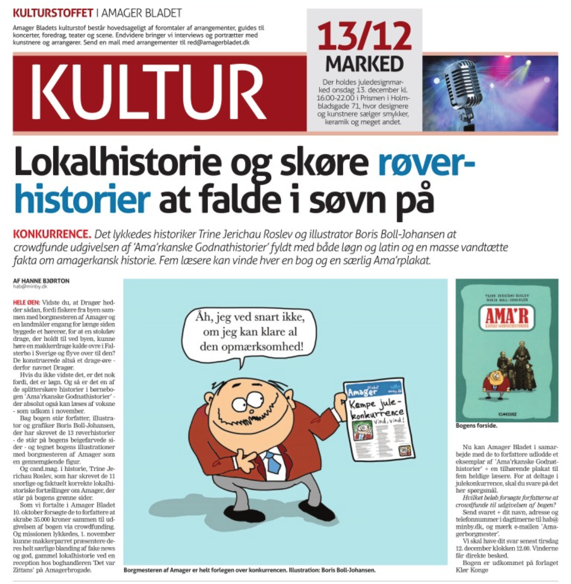 progressiv Senatet guld Konkurrence i Amager Bladet - vind Ama'rbøger og plakater! | KLØRKONGE.DK